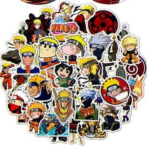 Naruto Stickers Lot Bundle New 50 Piece Set Anime Japan